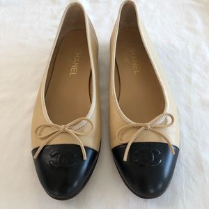 Chanel CC Ballerina Flats